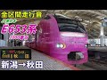 【全区間走行音】e653系1000番台〈いなほ〉新潟→秋田 2022.10