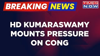 Breaking News | HD Kumaraswamy Mounts Pressure On Congress Over Delivering Promised Schemes