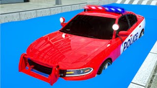 Police Car catching the Monster Sports Car | Wheel City Heroes (WCH) Police Truck Cartoon