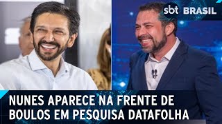 Datafolha mostra Nunes na liderança em SP com 51% e Boulos com 33% | SBT Brasil (17/10/24)