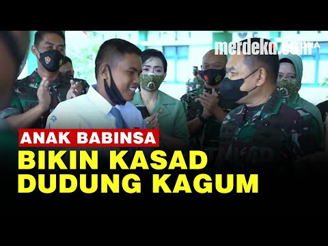 Kasad TNI Dudung Jamin Anak Babinsa Natuna Berprestasi Jadi Taruna ...