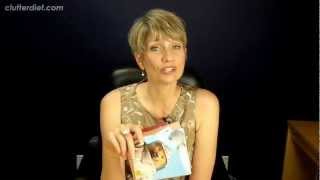 How to Declutter Greeting Cards and Memorabilia | Clutter Video Tip
