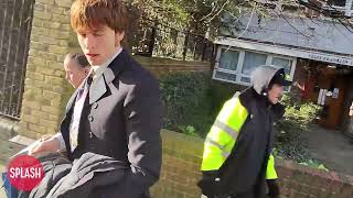 Harris Dickinson, Paul Mescal, Joseph Quinn And Barry Keoghan On The Beatles Biopic Film Set