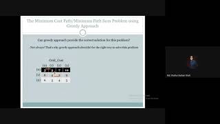 Minimum Cost Path/Minimum Path Sum Problem Implementation by Greedy Approach [Worked Out Example]