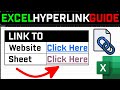 How to Use HYPERLINK Function in Excel | Link to Sheets, Websites FAST!