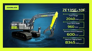 Excavator Zoomlion ZE135E-10F