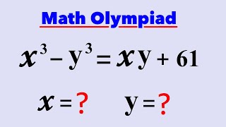 Math Olympiad l Find Positive Integer solutions of x & y l 90% Failed to solve!