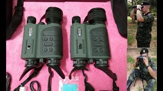 กล้อง NIGHT VISION 2 ตา FrankTech DNV-6X50 Gen 2+ มองกลางวัน/กลางคืน Zoom ได้ 6 เท่า ของคนไทย