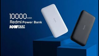 Mi Redmi Power Bank 10000 MAh   Negro unboxing