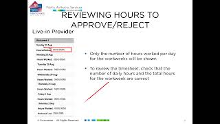ESP Recipient Video 5: Reviewing IHSS Provider Timesheets for Approval or Rejection