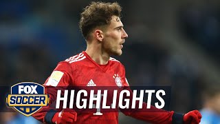 Leon Goretzka doubles Bayern Munich's lead against Hoffenheim | 2018-19 Bundesliga Highlights