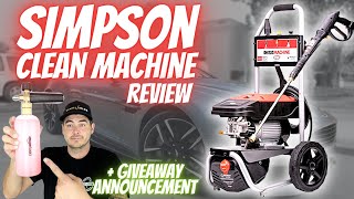 Simpson Clean Machine Electric Pressure Washer Review | Power Washer