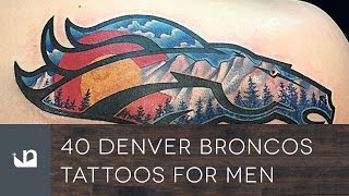 40 Denver Broncos Tattoos For Men
