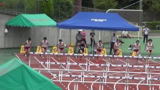 早大同記録会2017 男子110mH 3組