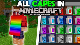 How To Get Every Cape In Minecraft Bedrock | 2022