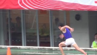 日本陸上競技選手権2017 男子三段跳優勝 山本 凌雅選手