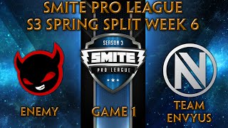 SPL S3 Spring: Week 6 - Enemy vs. Team EnVyUs (Game 1)