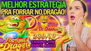 FORTUNE DRAGON ALAVANCANDO BANCA BAIXA NO DRAGÃO - COMO GANHAR NO FORTUNE DRAGON COM BANCA BAIXA