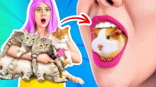 Rich VS Broke Pet Owners *Viral TikTok Gadgets for Cats and Dogs*