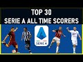 SERIE A TOP 30 ALL TIME SCORERS