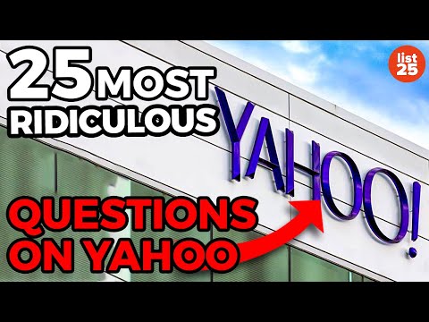 25 Most Ridiculous Questions On Yahoo Answers 25 Most Ridiculous Questions On Yahoo Answers