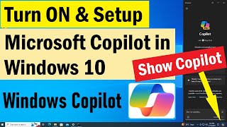 How To Enable Microsoft Copilot On Windows 10 How To Setup Microsoft ...