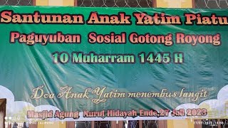 SANTUNAN ANAK YATIM PIATU // 10 MUHARRAH 1445 H // PSGR - ENDE - NTT