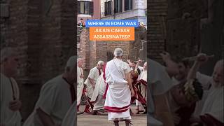 The very place where Julius Caesar was killed: the sacred area of Largo Argentina in Rome