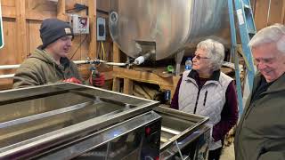 Kentucky Maple Syrup Day How Our Evaporator Works Explaination