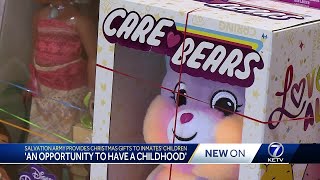 Salvation Army to provide gifts for children of inmates
