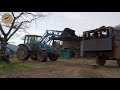 ebro 6079 u0026 landini ghibli 90 manure spreading 💩