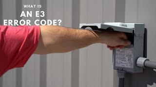 E3 Error Code (EH 03 4th GEN) - MRCOOL DIY Ductless Mini Split
