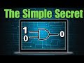 How Computers Really Think (Binary & Logic Gates Explained)