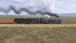 WIP: Simulation of South African Railways Class 25 condensing type steam locomotive.