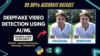 DeepFake Detection | Using Deep Learning | Complete Project With Source Code