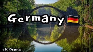 Germany 4k Drone-Germany Top 10 Places To Visit🌎