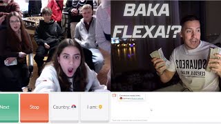 BAKA PRASE FLEXA NA OMEGLE | Pokazuje sve patike!?