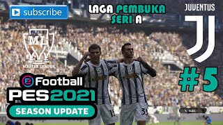 PES 2021 Master League Juventus | Liga Italia (Seri A) | Juventus vs Udinese | Gameplay | Just Artup