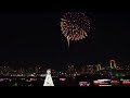 お台場レインボー花火2015.12.26　odaiba rainbow fireworks at tokyo bay