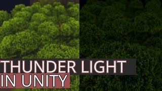 THUNDER LIGHT EFFECT | Unity Tutorial