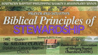 SBPWMU Prayer \u0026 Devotion | January 04, 2025 | Biblical Principles of Stewardship