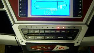 How to read Sole treadmill odometer