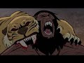 Young Spear And His Father  Vs Sabre Tooth Tigers || PRIMAL Season 2 Episode 10