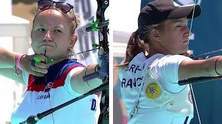 Denisa Barankova v Lisa Barbelin – recurve women’s quarterfinal | 2021 European Olympic qualifier