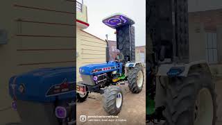 Mustang Tractor 🚜 #tractorstunt #viralvideos #shorts #tractor #police #tractorstunt #sidhumoosewala