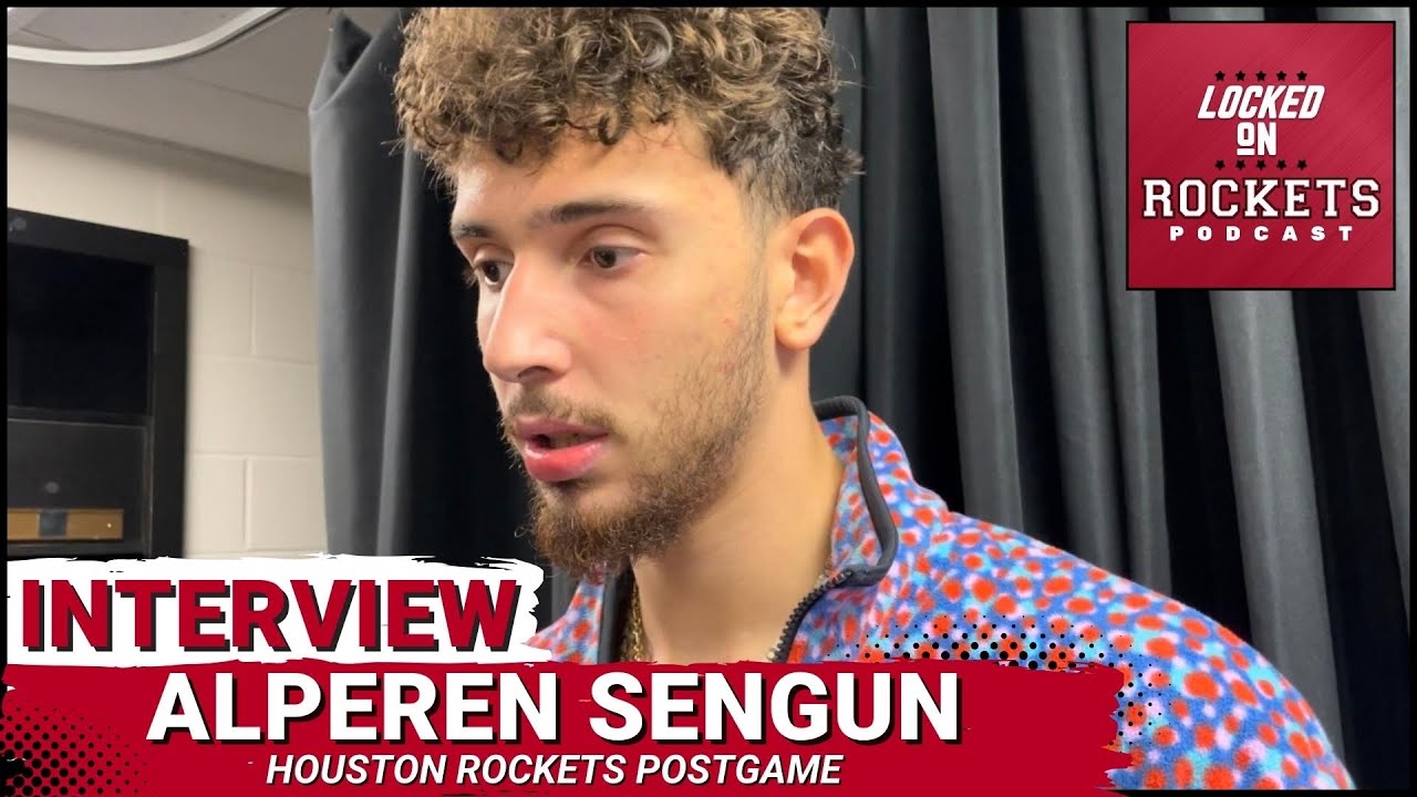 Alperen Sengun | Postgame Houston Rockets Vs San Antonio Spurs | 2023 ...