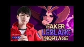 Full Game SKT T1 Faker Leblanc vs Zed mid Path 7.17 Season 7