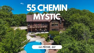 AMAZING Hilltop Views In Wakefield, Quebec - 55 Chemin Mystic #justlisted #realestatelisting