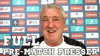 Steve Bruce FULL Pre-Match Press Conference - Newcastle v Man City - FA Cup