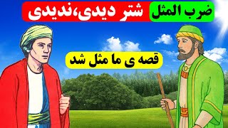 داستان ضرب المثل شتر دیدی ندیدی